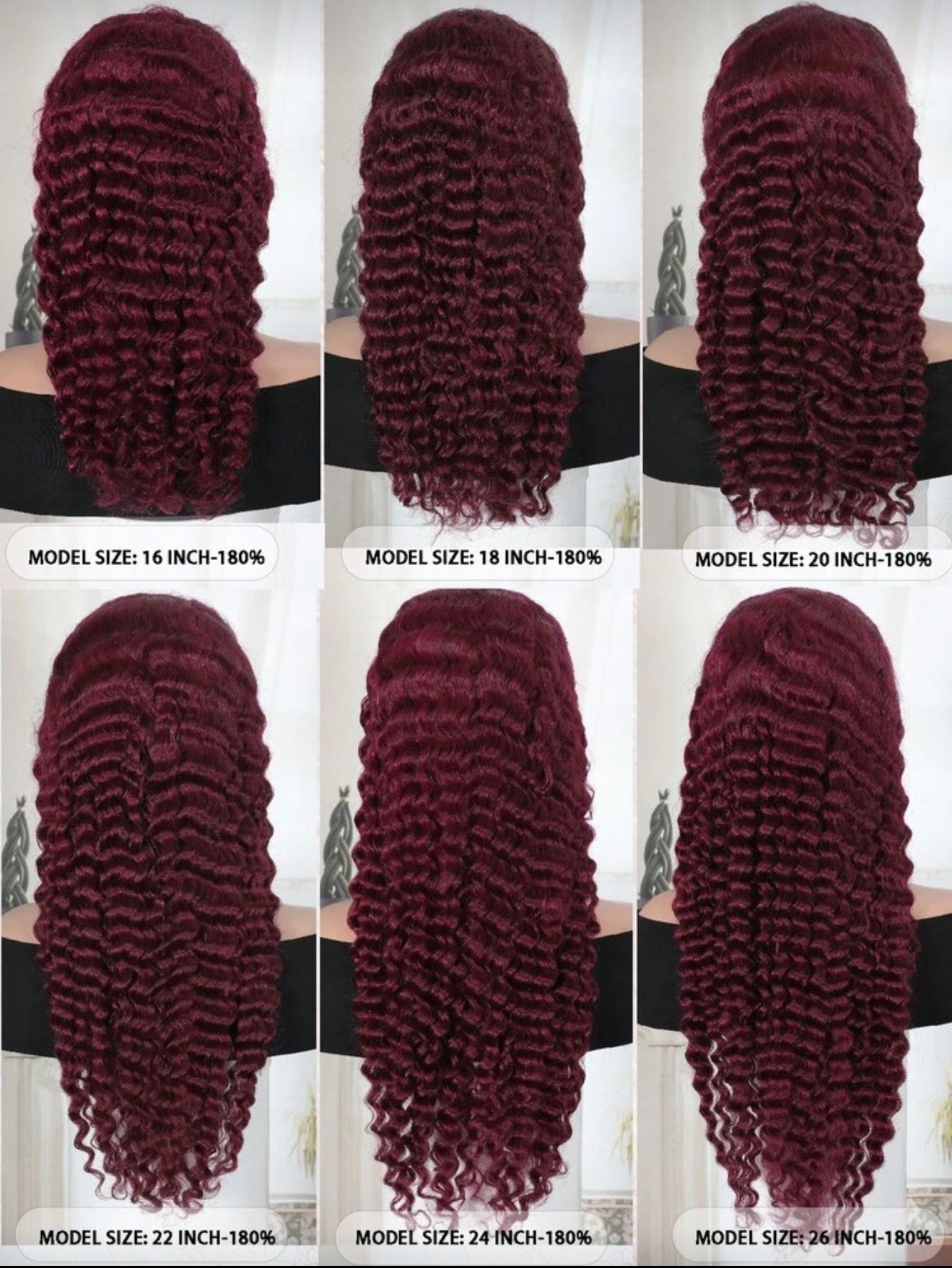 180% Density 13x6 invisible lace wig