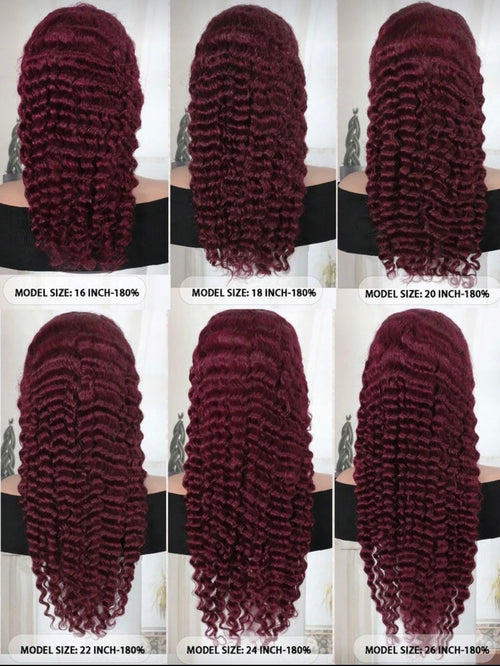 180% Density 13x6 invisible lace wig
