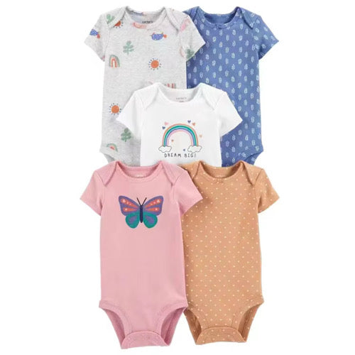 Baby Girl Onesie 5-pack