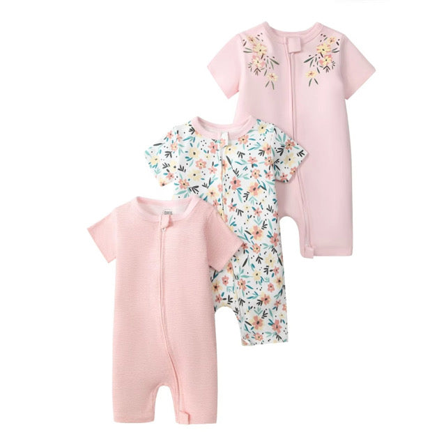 Baby Girl Romper 3 pack
